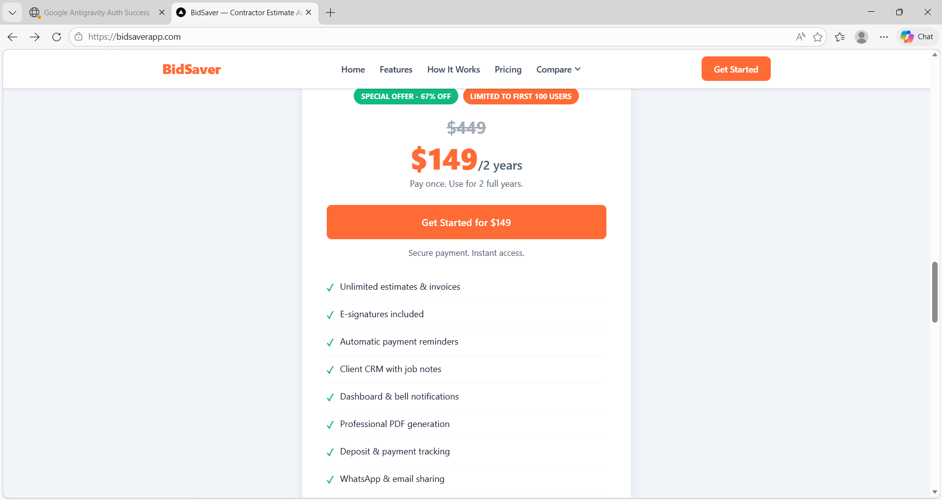 BidSaver gallery image