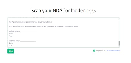 Lexenta — NDA Risk Analysis gallery image