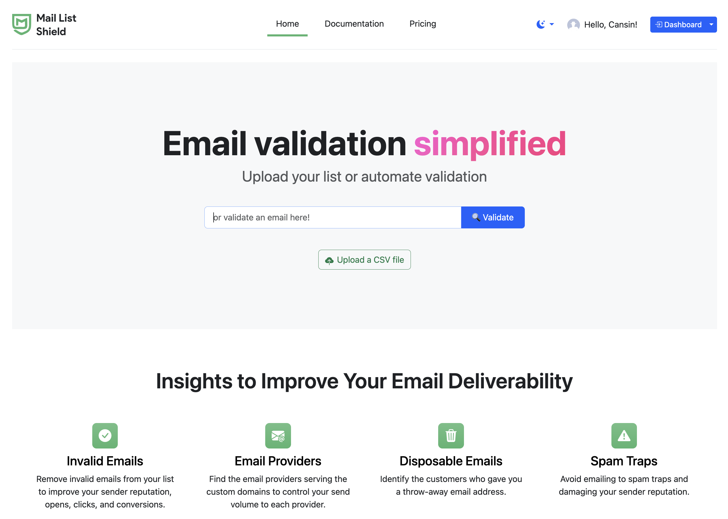 Mail List Shield gallery image