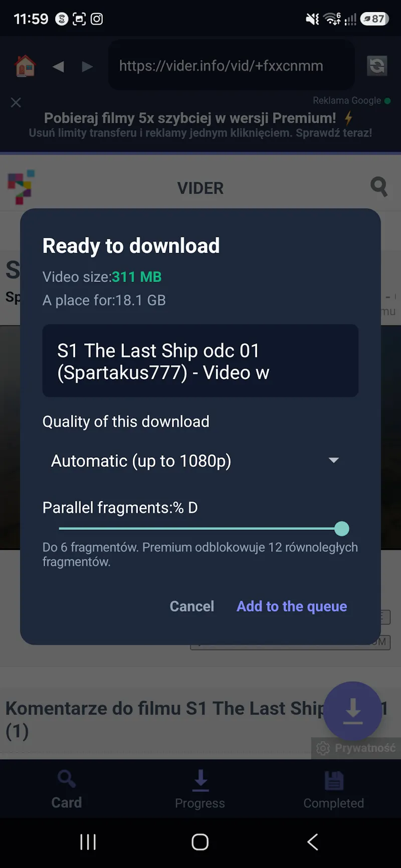 Net Video Downloader screenshot 2