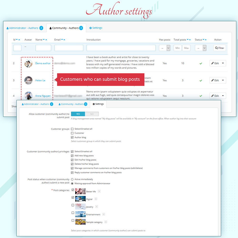  BLOG – All In 1 PrestaShop Blog Module gallery image