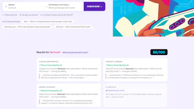AEO GEO AI — Free AI Visibility Checker gallery image