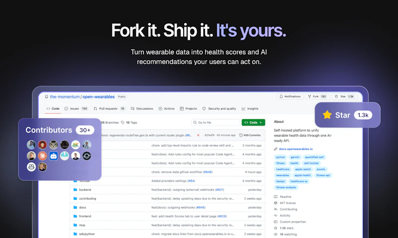 Open Wearables screenshot 7