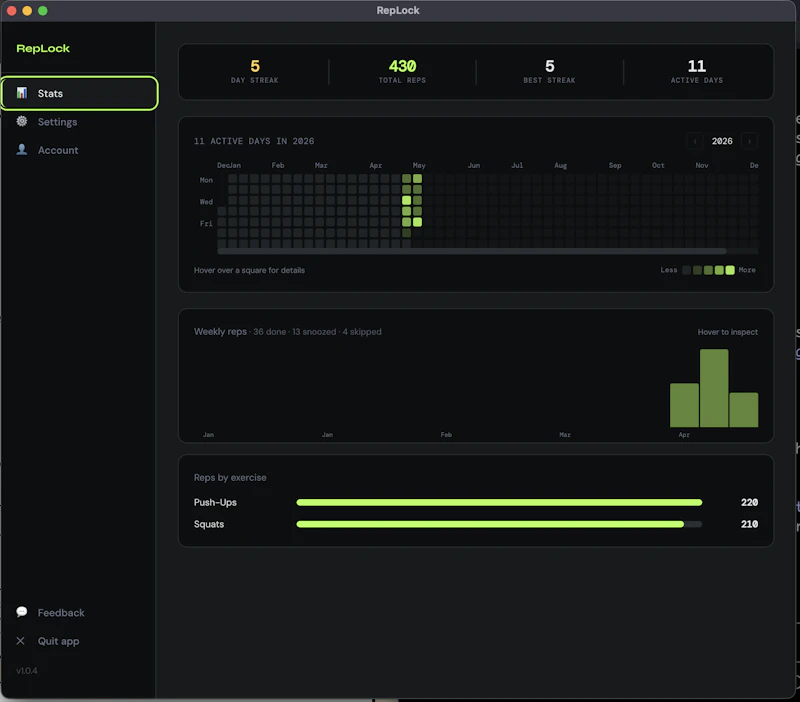 Replock screenshot 4