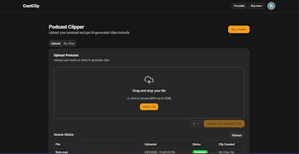 Create clips from podcasts in minutes gallery image
