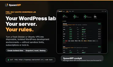 SpawnWP gallery image