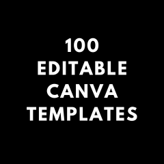 100 İş İnfografi Canva Şablonu