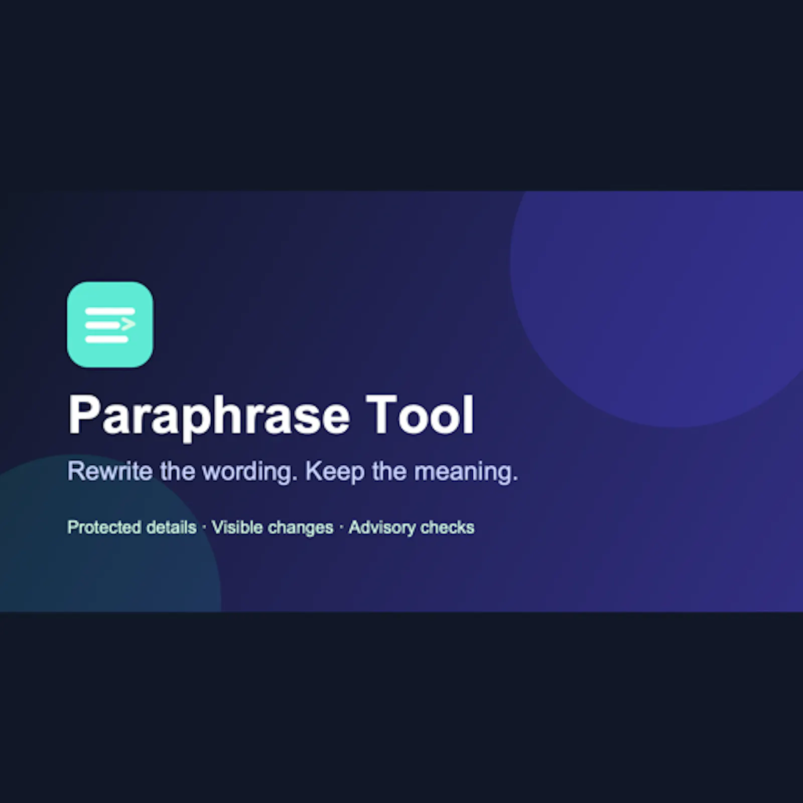 Free Paraphrase Tool screenshot 1