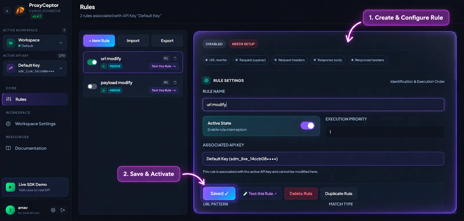 Proxyceptor screenshot 3