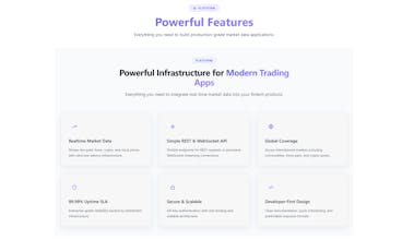 Real-time Market API gallery image
