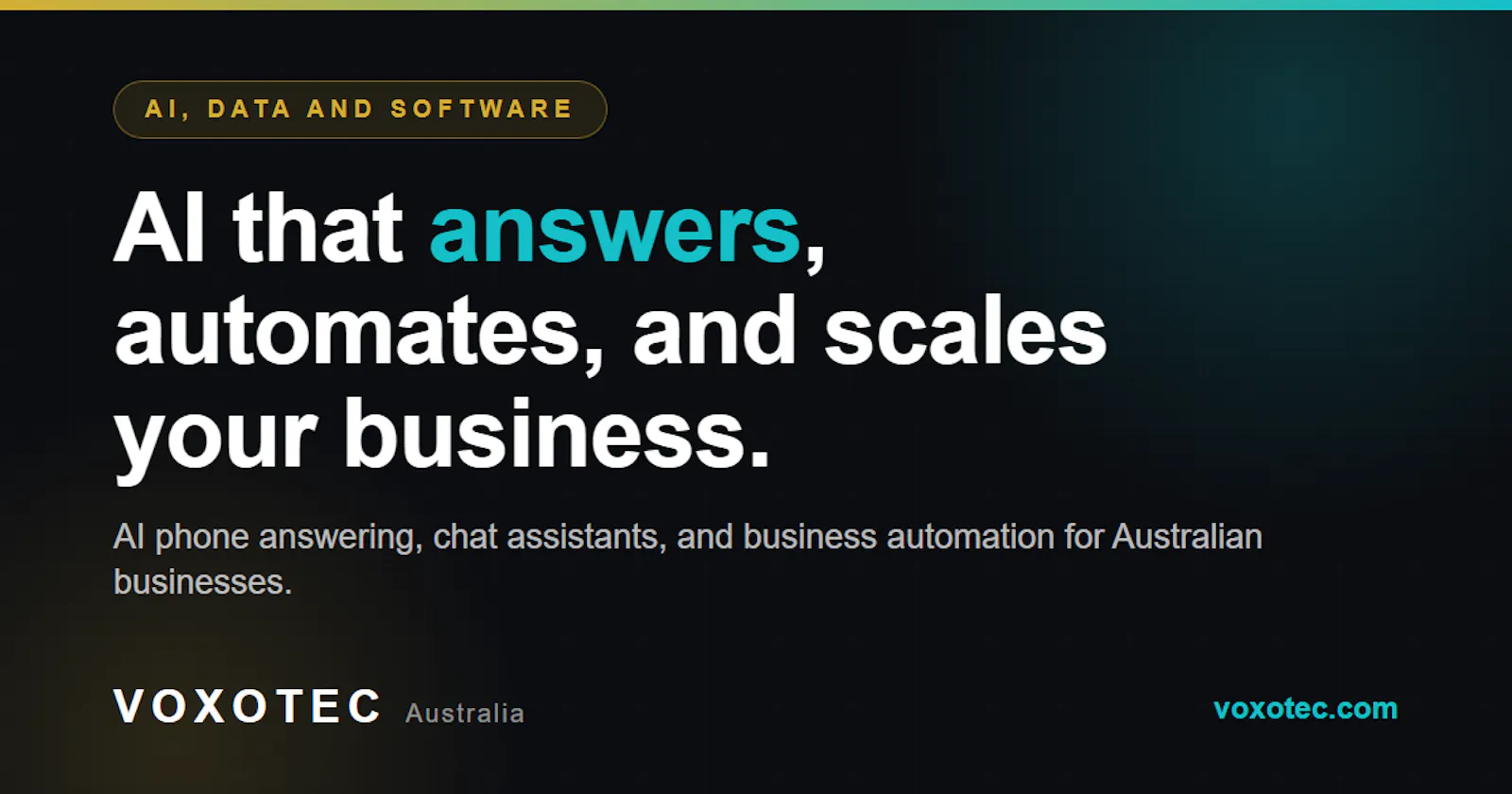 Voxotec screenshot 1