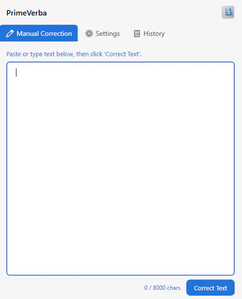 PrimeVerba — Spelling Correction screenshot 2
