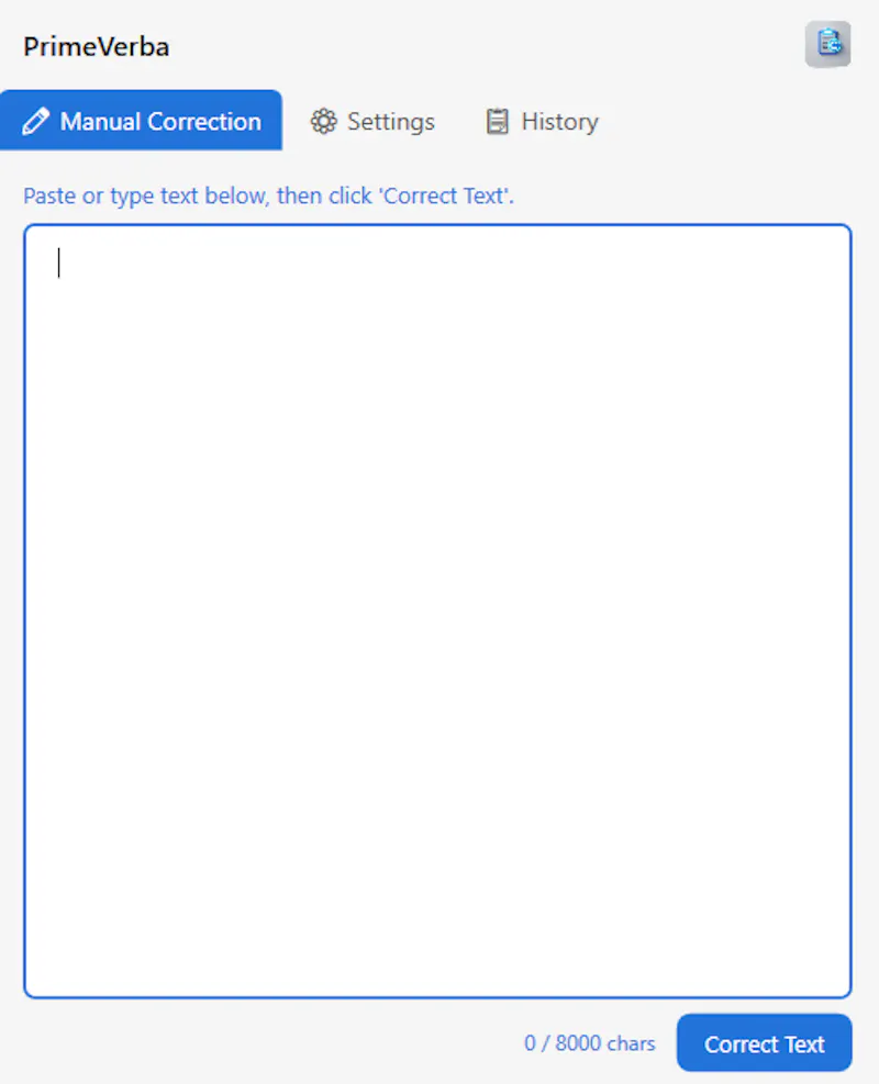 PrimeVerba — Spelling Correction screenshot 2
