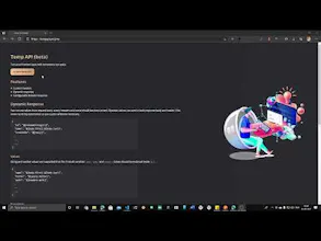 Temp API gallery image