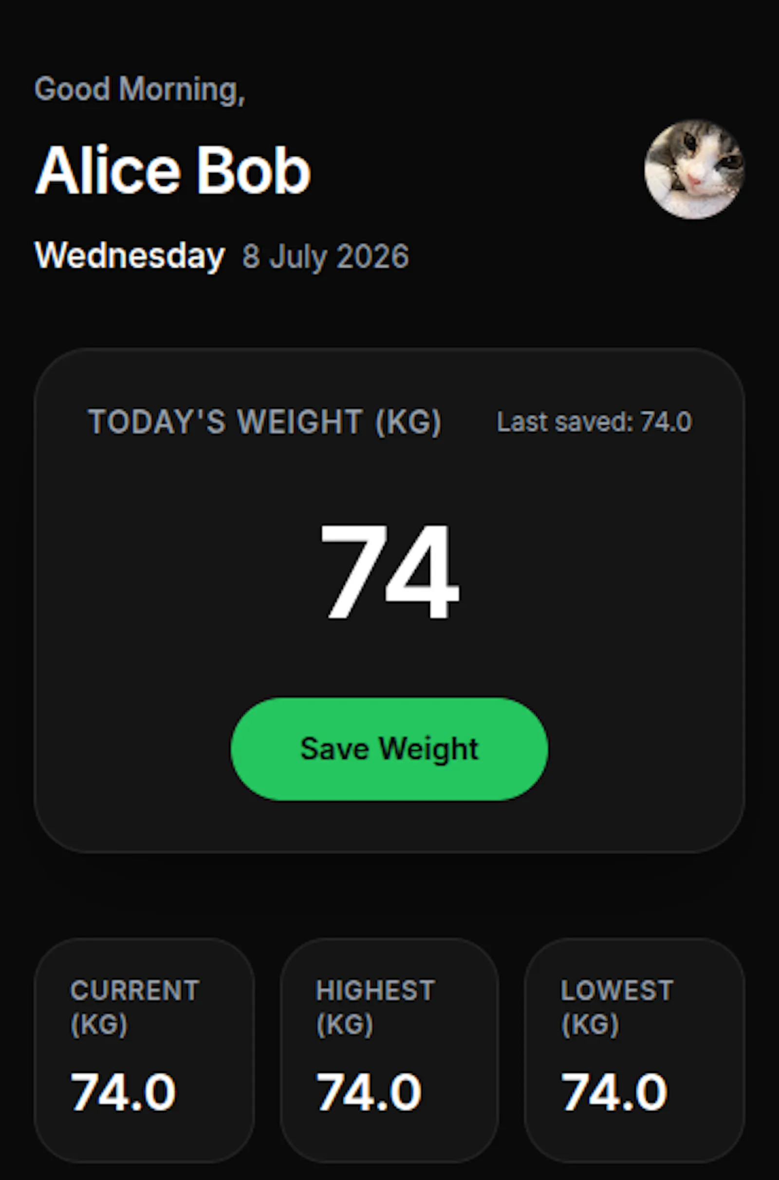 IWeight screenshot 1