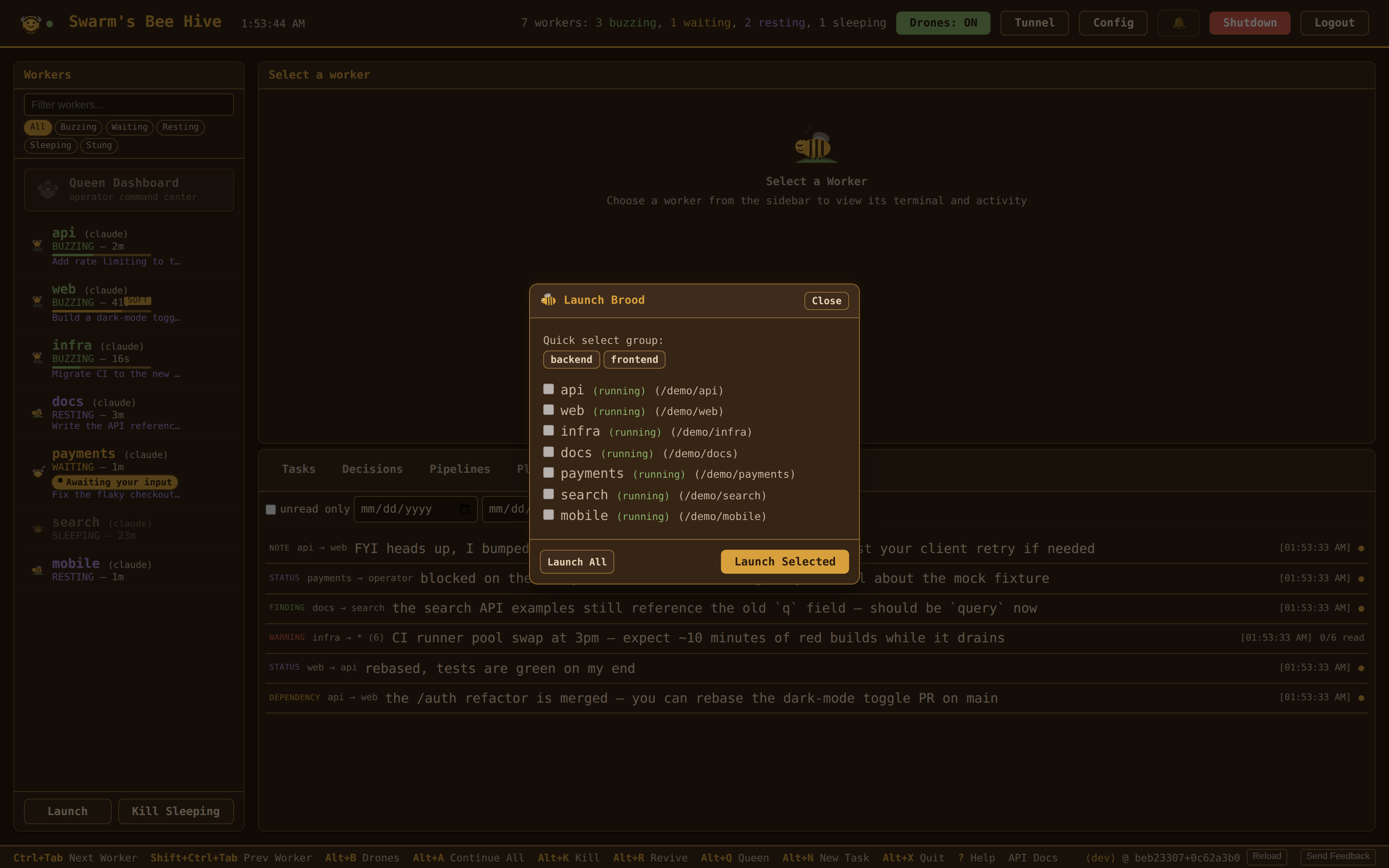 Swarm gallery image