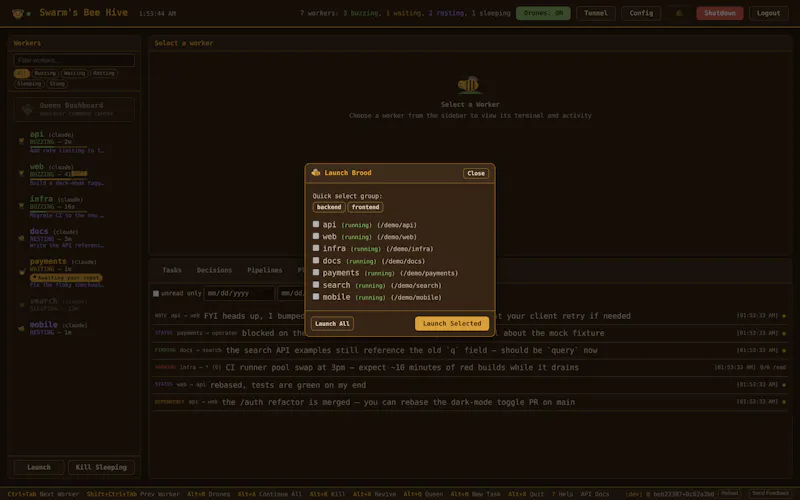 Swarm screenshot 4