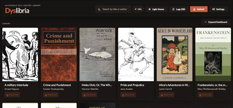 Dyslibria screenshot 1