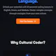Cultural Coder