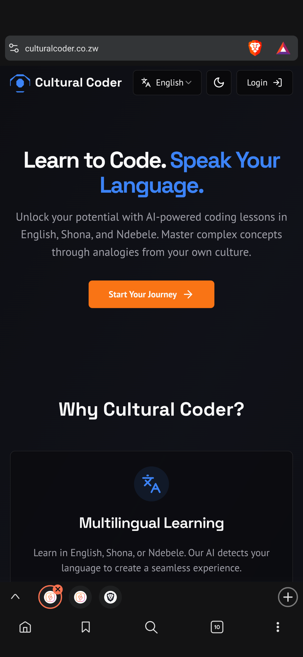 Cultural Coder logo