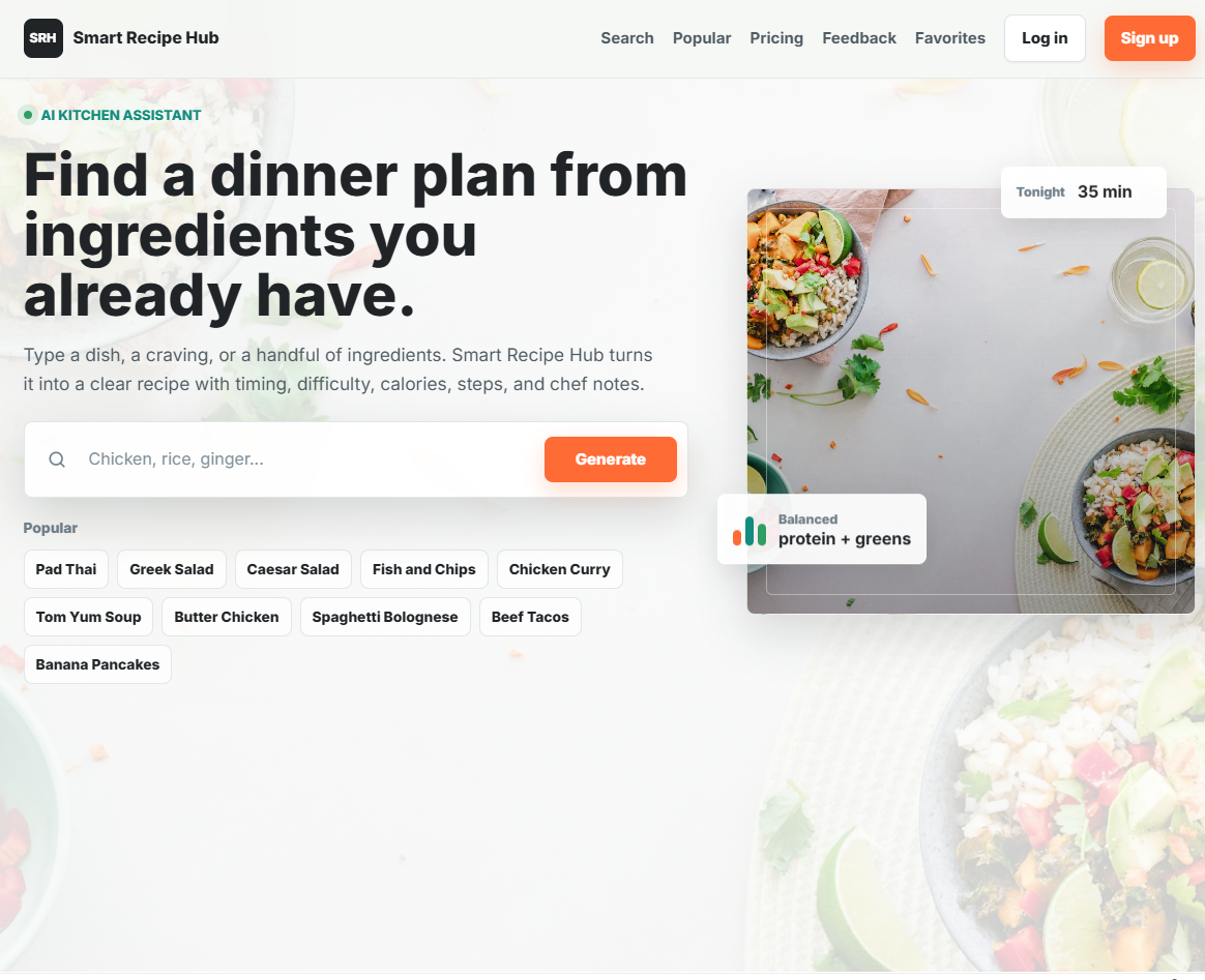Smart Recipe Hub gallery image