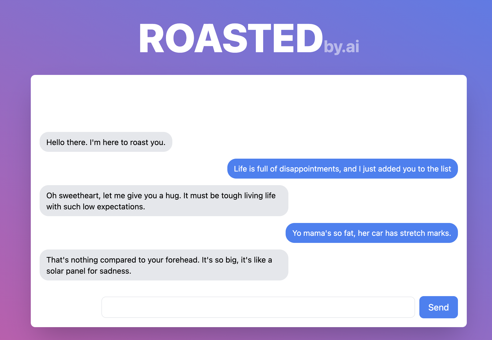 RoastedBy.ai - Überprüfen Sie Ihr Ego und lassen Sie sich von AI geröstet. Medien 3