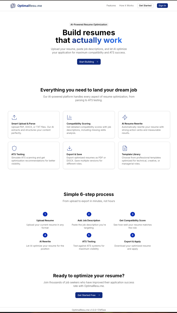 OptimalResu.me gallery image