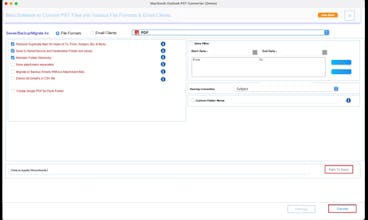 MacSonik PST to PDF Converter gallery image