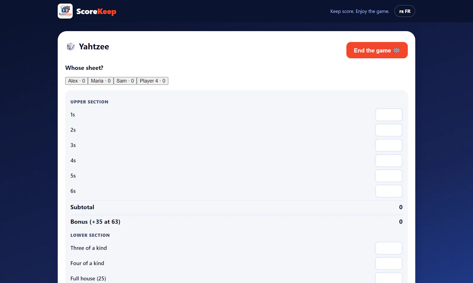 ScoreKeep screenshot 3