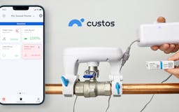 Custos water leak prevention system media 2