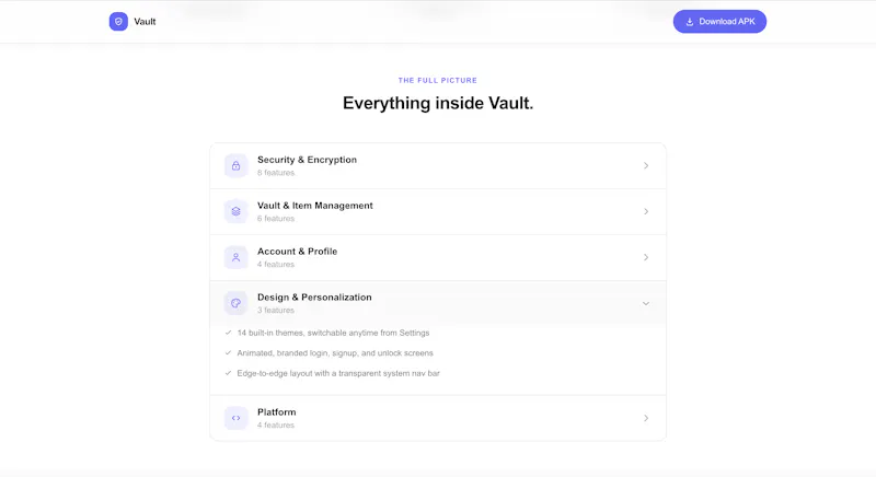 Vault - Password Manager screenshot 5