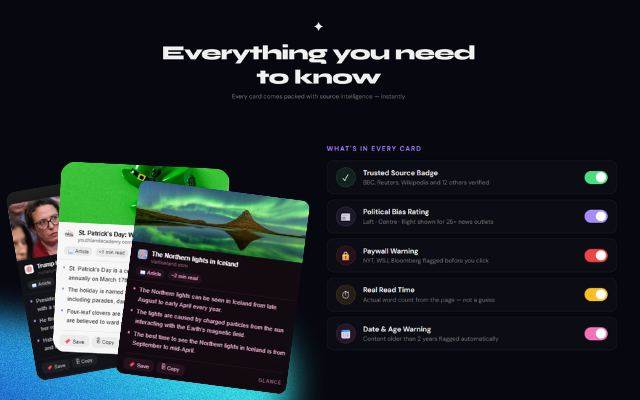 Glance — AI Search Previews gallery image