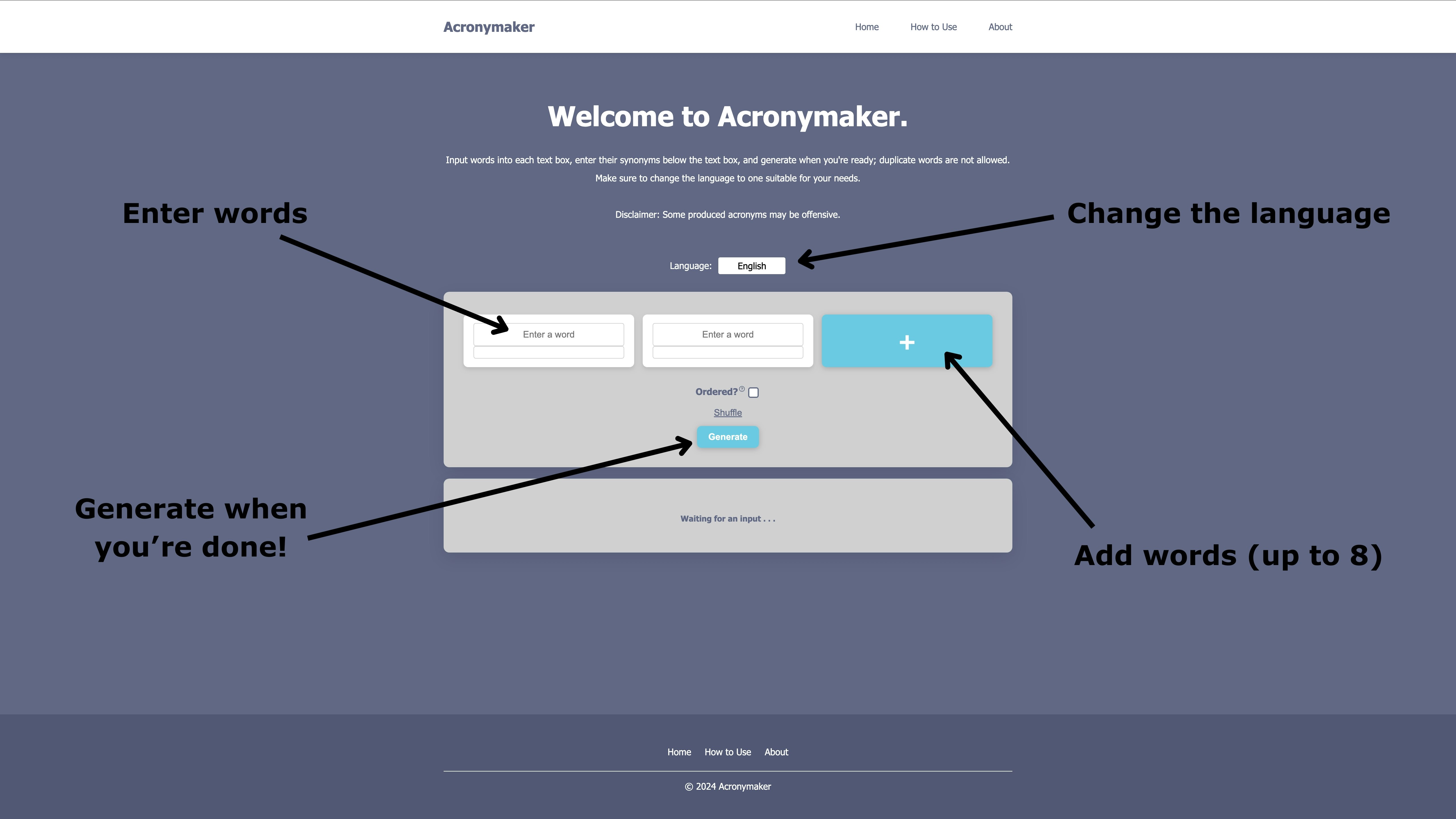Acronymaker gallery image