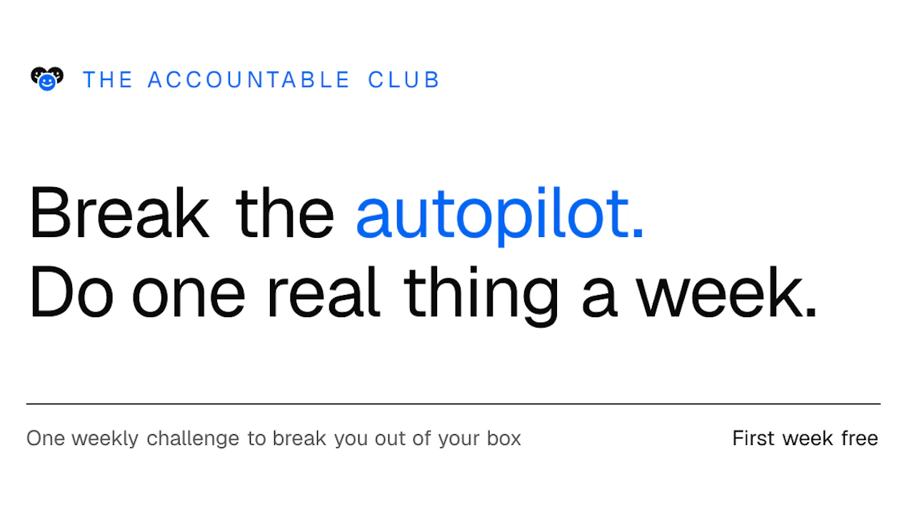 The Accountable Club product
