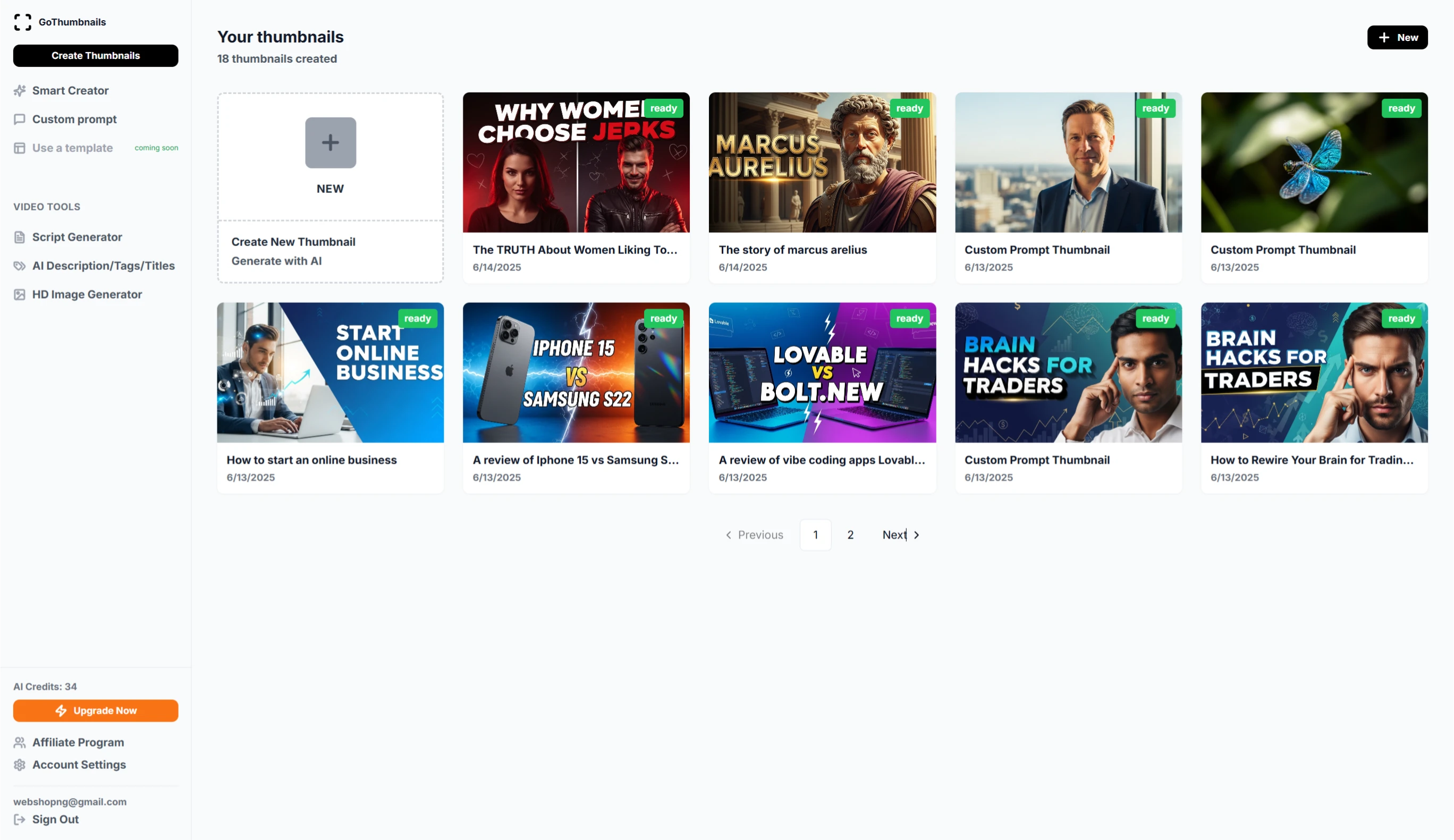 GoThumbnails media 3