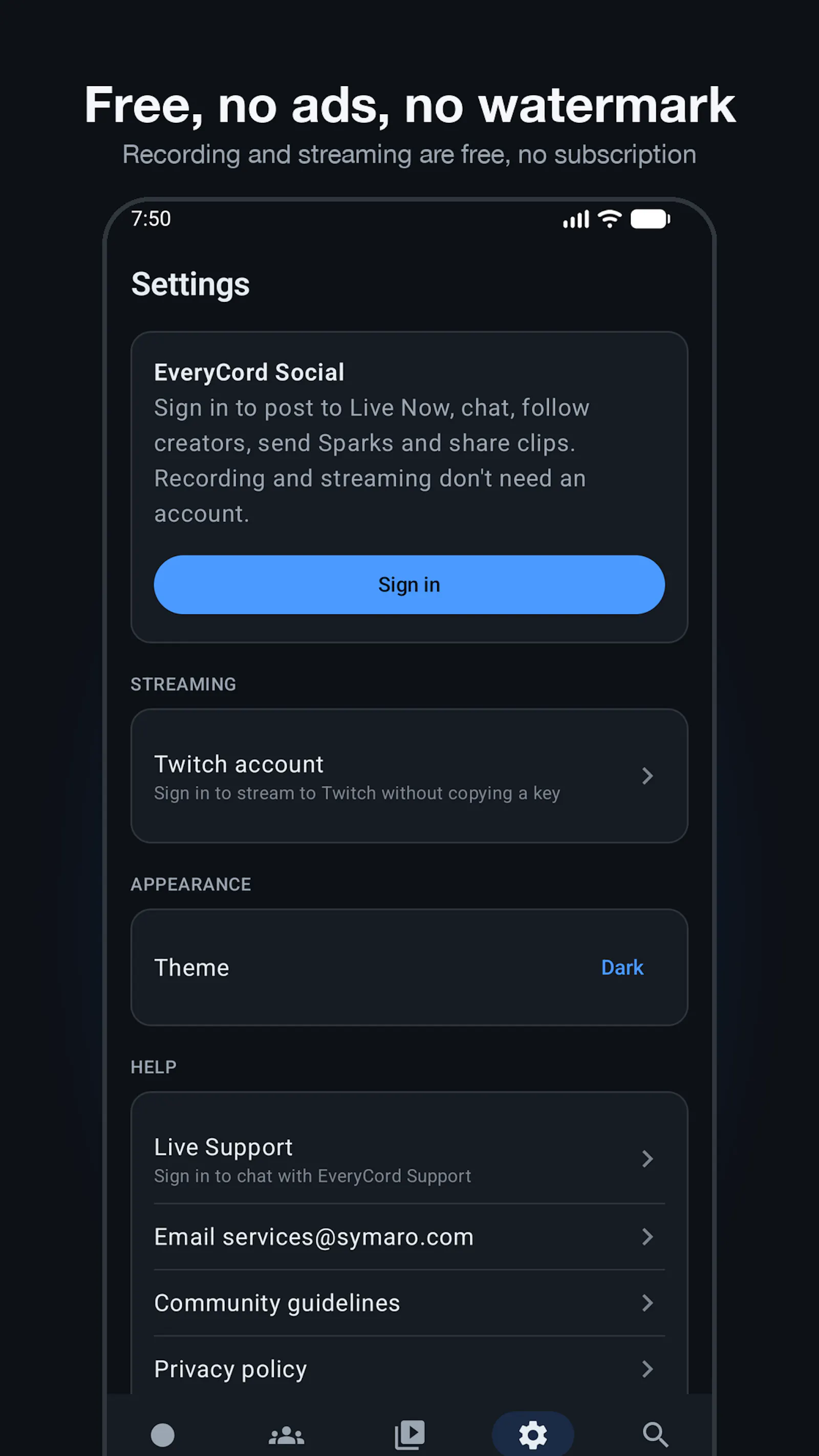 EveryCord screenshot 3