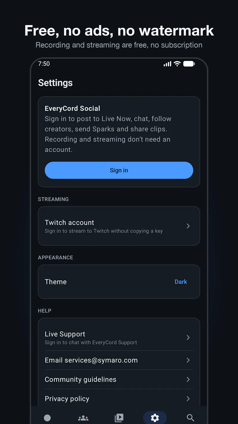 EveryCord screenshot 3