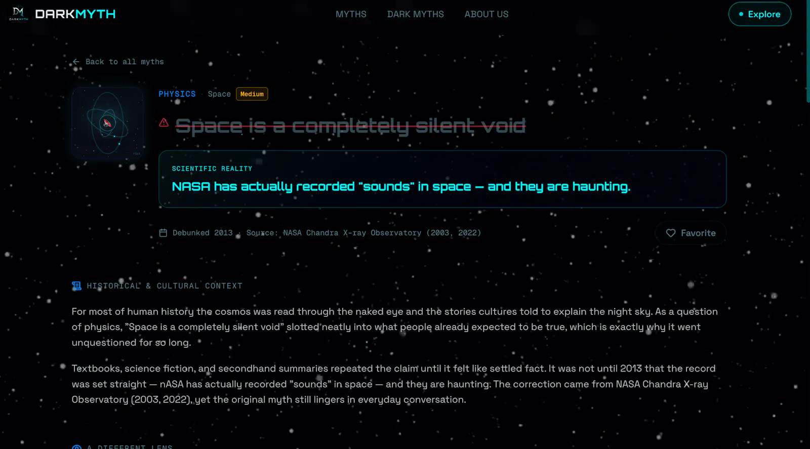 Myth Database — Dark Myth screenshot 1