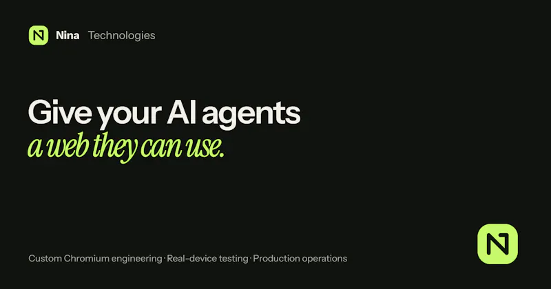 Nina Technologies screenshot 1