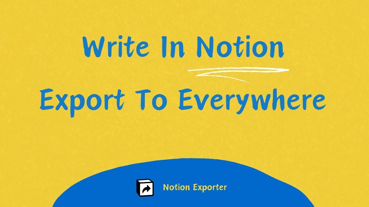 Notion Exporter gallery image