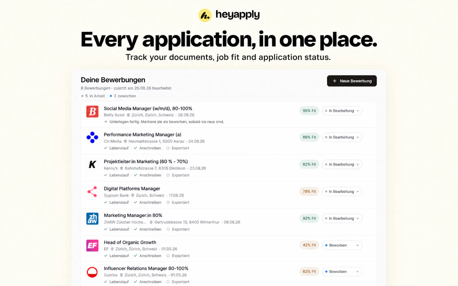 Heyapply screenshot 3
