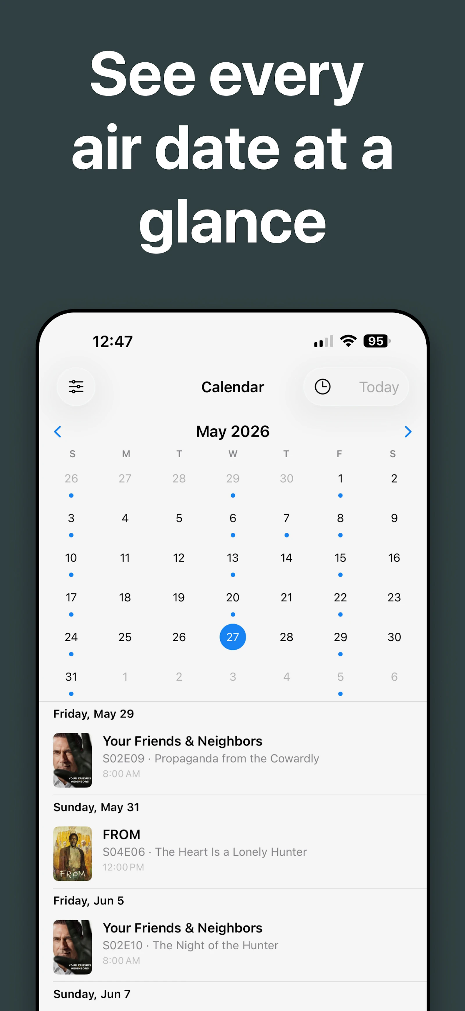 ScreenQ - TV Tracker screenshot 4
