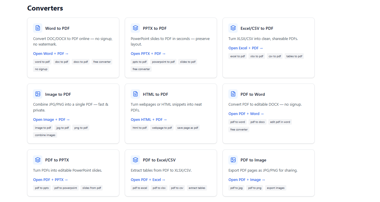 TechRex Free PDF Editor gallery image