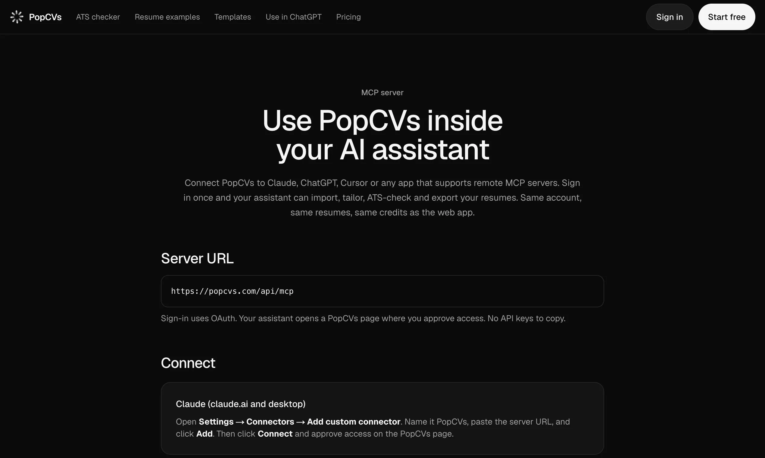 PopCVs gallery image