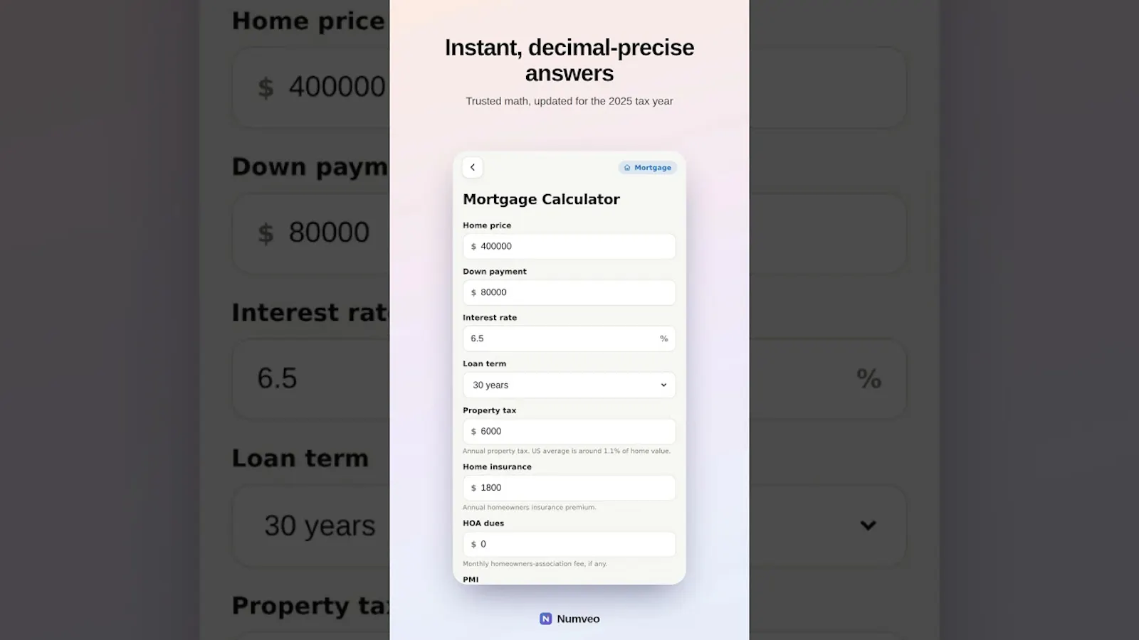 Numveo screenshot 1 (video preview)