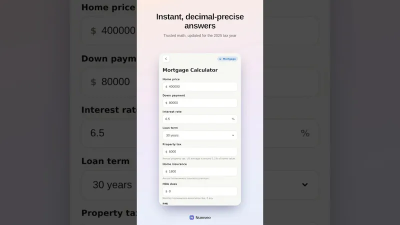Numveo screenshot 1 (video preview)