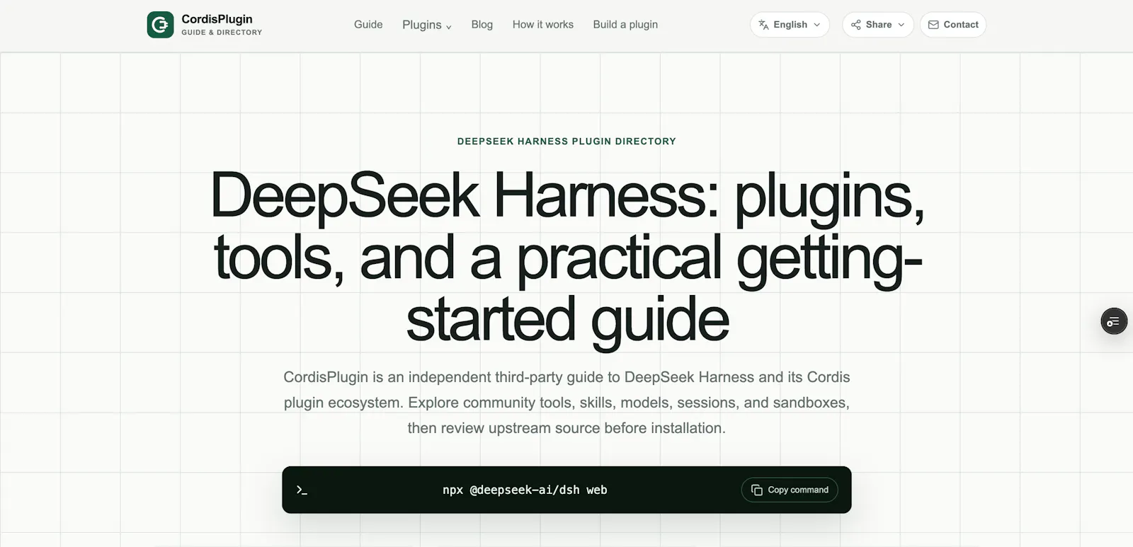 CordisPlugin screenshot 1
