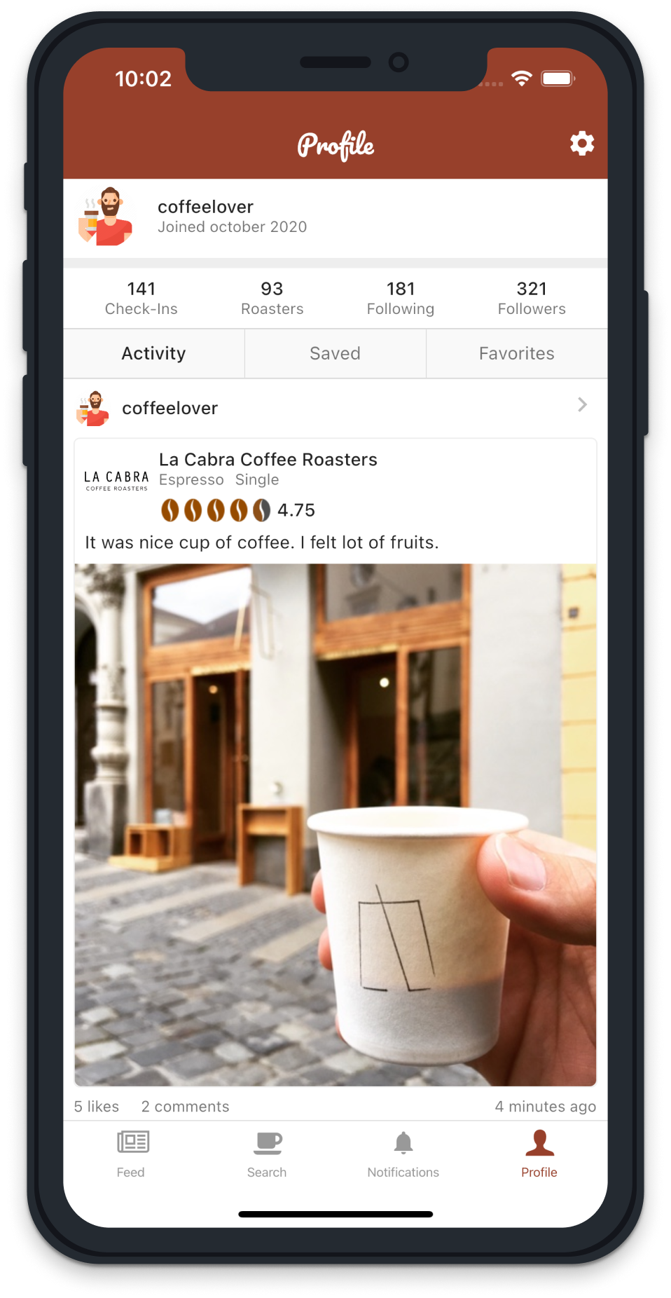 Tasting Coffee gallery image
