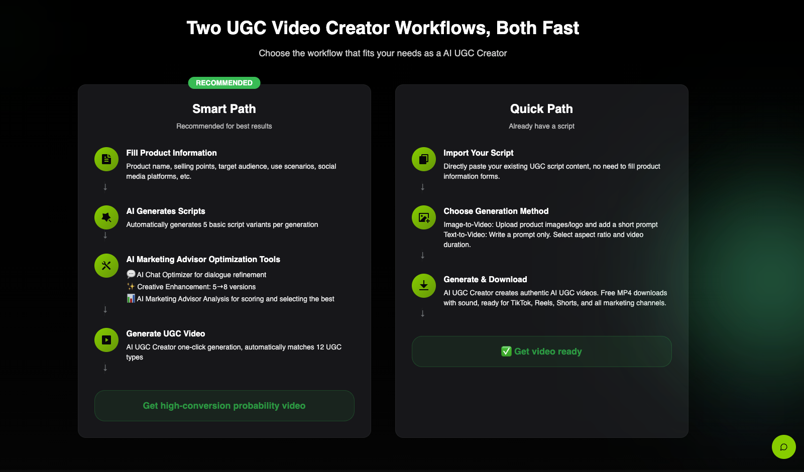 AI UGC Video Creator  - Screenshot 4 preview