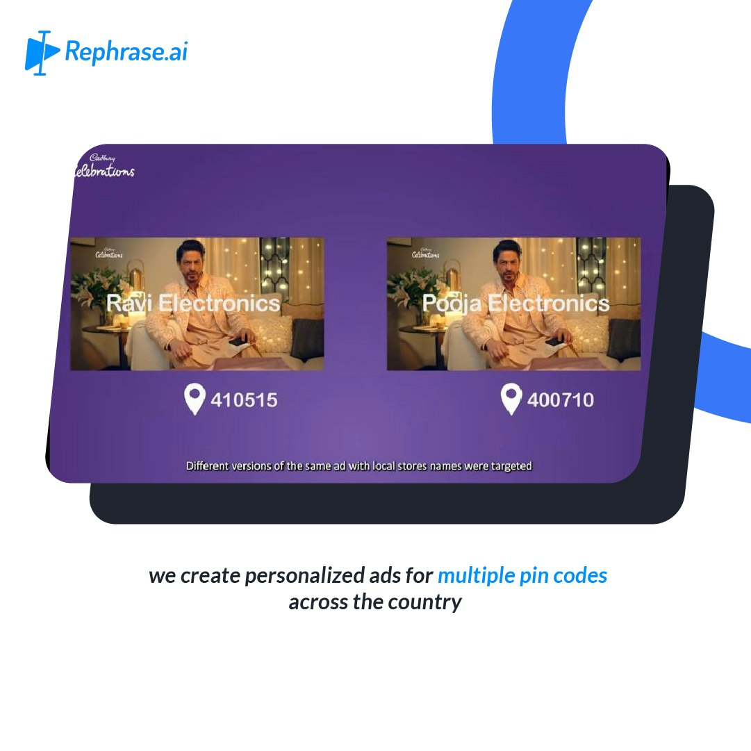 #NotJustACadburyAd with Rephrase.ai gallery image